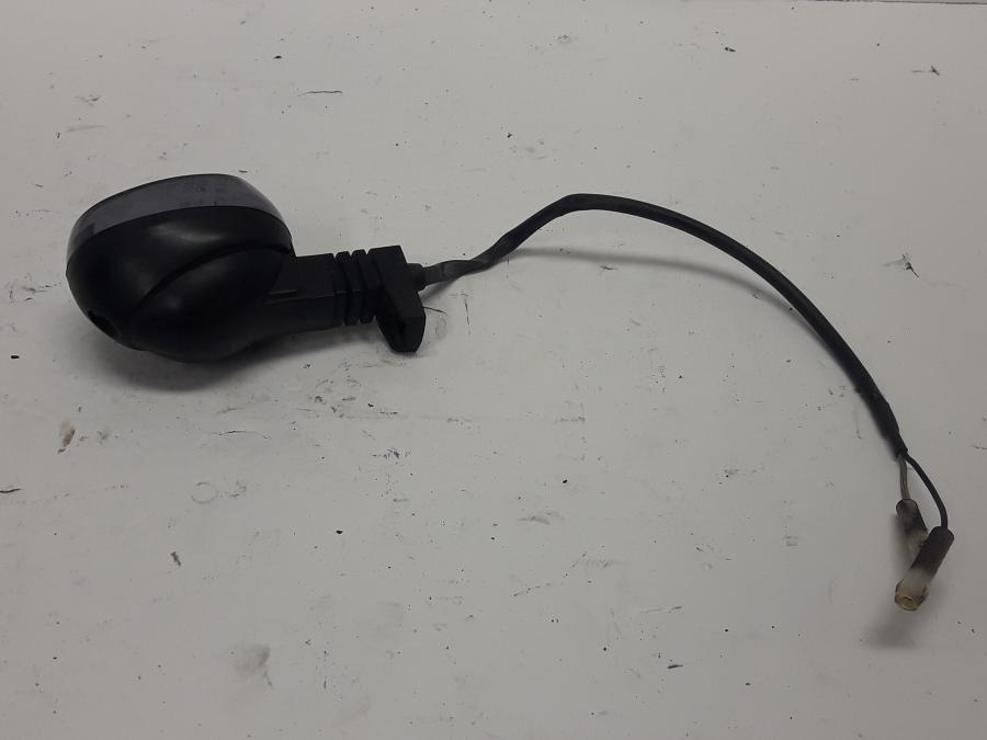 Baksidan på Blinkers från en Triumph Tiger -1999 motorcykel.