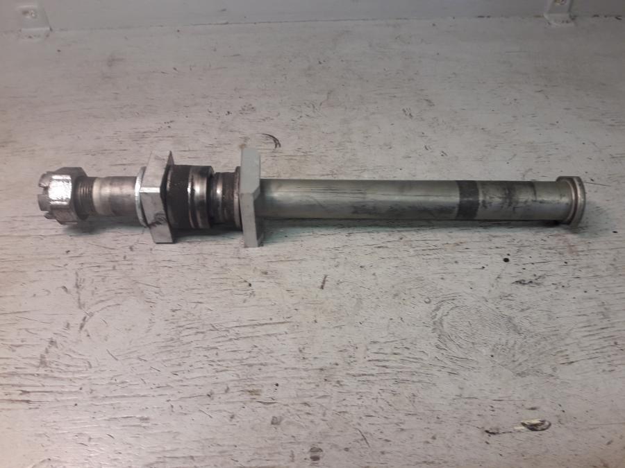 Framsidan på Axel från en Kawasaki ZX-6R -2008 motorcykel.