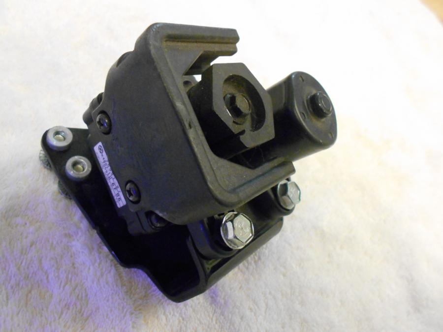 Framsidan på Avgasspjällmotor från en H-D Harley diverse -2007 motorcykel.