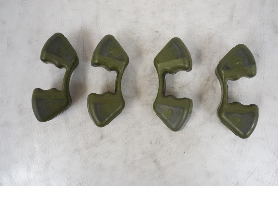 Höger sida på Ryckutjämnare från en Kawasaki Versys 650 -2014 motorcykel.