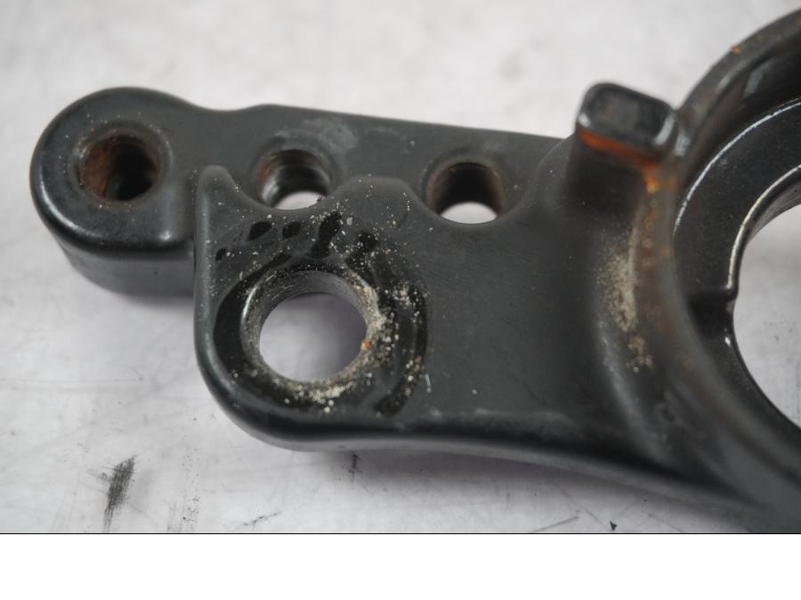 Snett uppifrån på Ramdel från en H-D Touring Street Glide FLHX -2009 motorcykel.