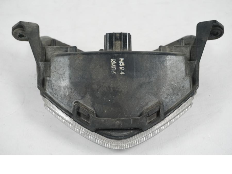 Snett uppifrån på Baklampa från en Kawasaki ZX-6R -2005 motorcykel.