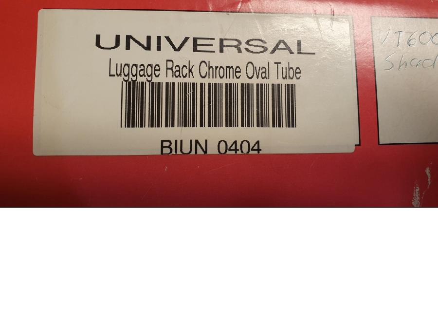 Vänster sida på Pakethållare från en Honda VT 600 C -1992 motorcykel.