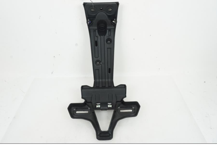 Snett uppifrån på Skylthållare från en Yamaha YZF-R 125 -2017 motorcykel.