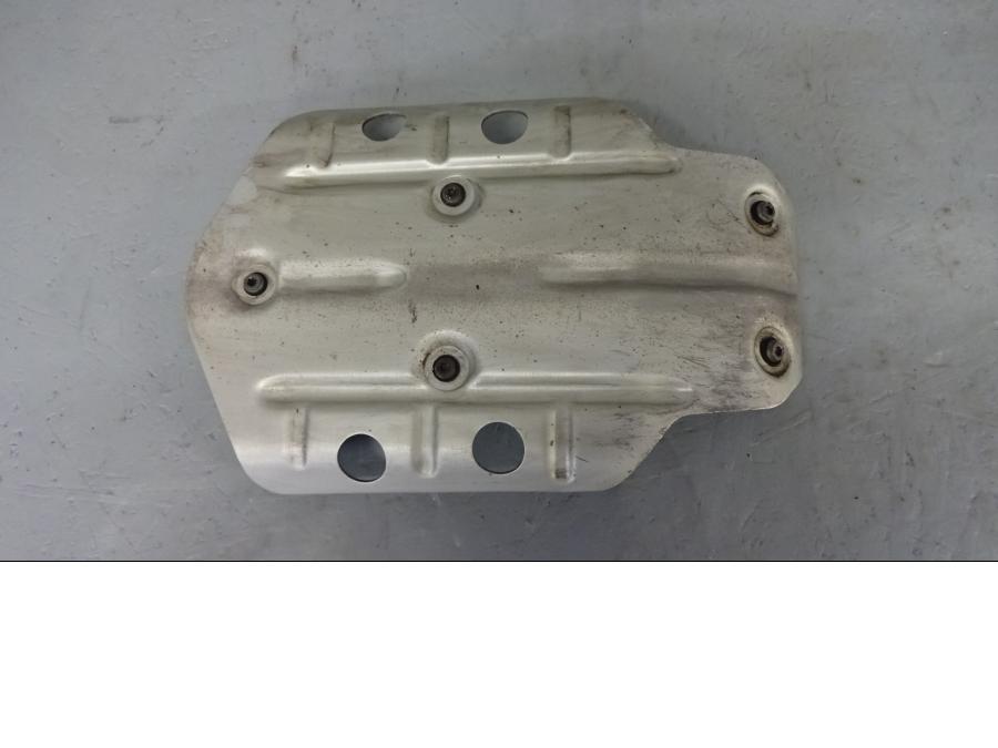 Baksidan på Hasplåt från en BMW R 1200 GSA -2014 motorcykel.