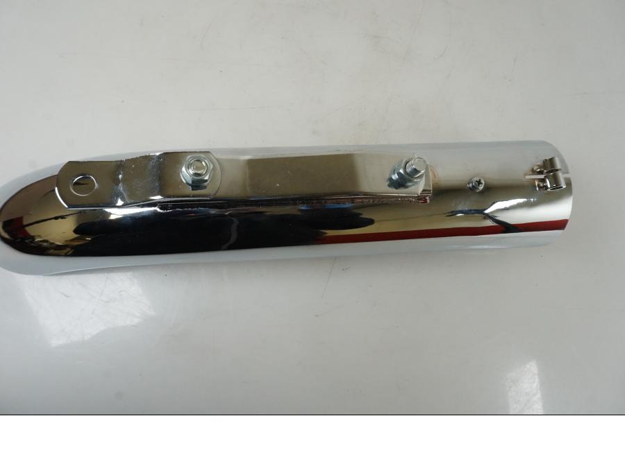 Vänster sida på Ljuddämpare Sport från en H-D Harley diverse -2015 motorcykel.