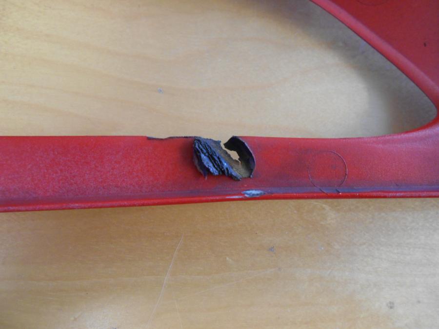 Höger sida på Magkåpa från en Ducati 1199 Panigale -2014 motorcykel.