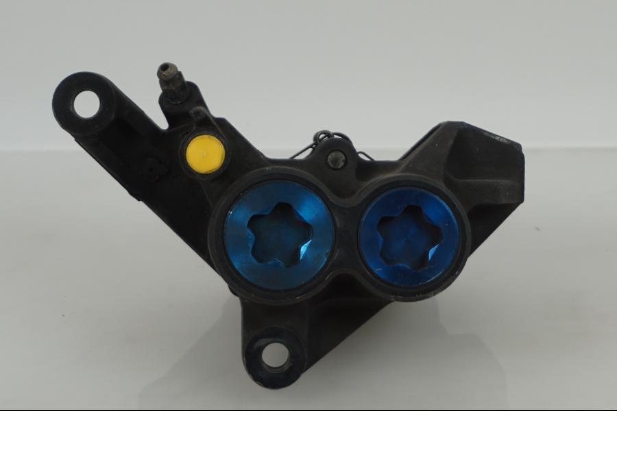 Snett uppifrån på Bromsok från en Yamaha YZF R6 -2003 motorcykel.