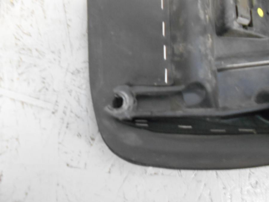 Snett nerifrån på Sadel från en BMW S 1000 RR -2017 motorcykel.