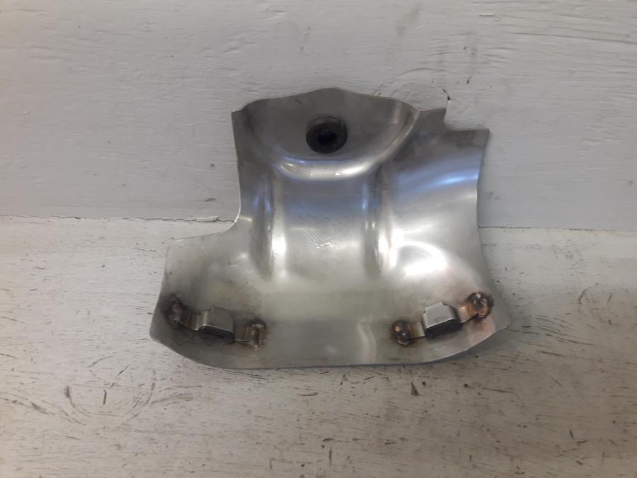 Baksidan på Hasplåt från en Triumph Speed Twin -2019 motorcykel.