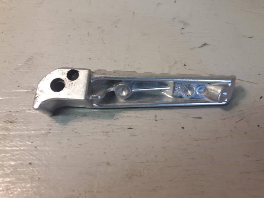 Baksidan pÄ Fotpinne frÄn en Yamaha WR 125 -2010 motorcykel.