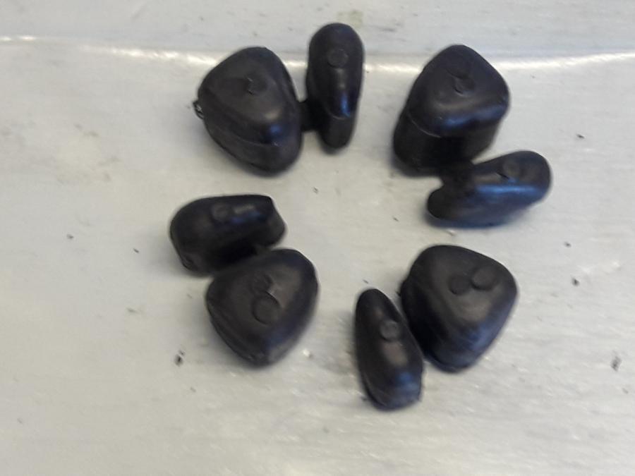 Framsidan på Ryckutjämnare från en Honda CBR 125 R -2008 motorcykel.