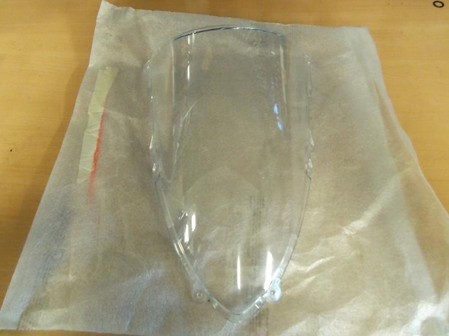 Framsidan på Vindruta från en Ducati 1199 Panigale -2013 motorcykel.