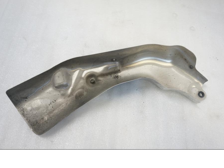 Baksidan pÄ VÀrmeskydd frÄn en Honda CBR 1000 RR -2007 motorcykel.