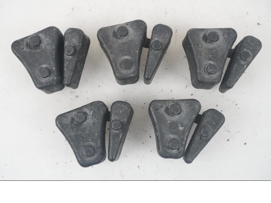 Baksidan på Ryckutjämnare från en Honda CB 600 Hornet -2007 motorcykel.