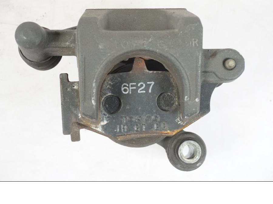 Vänster sida på Bromsok från en Suzuki GSX-R 750 -2007 motorcykel.