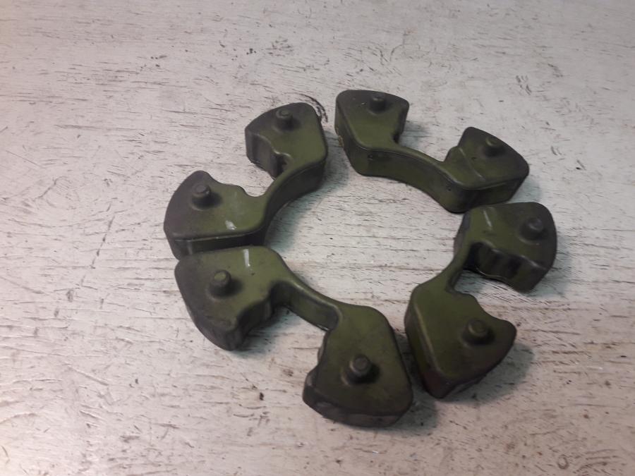 Framsidan på Ryckutjämnare från en Kawasaki ZX-6R -2008 motorcykel.