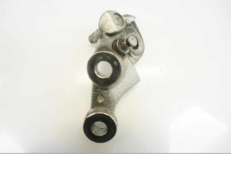 Snett nerifrån på Sidostöd från en Ducati X Diavel S -2017 motorcykel.