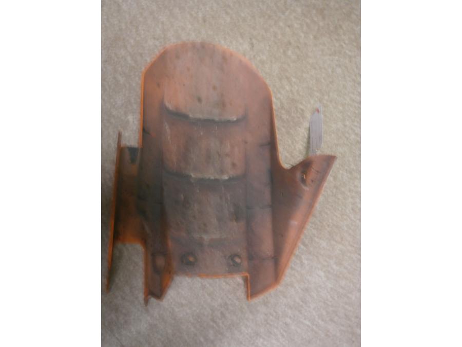 Vänster sida på Svingskärm från en Kawasaki Z 1000 -2003 motorcykel.