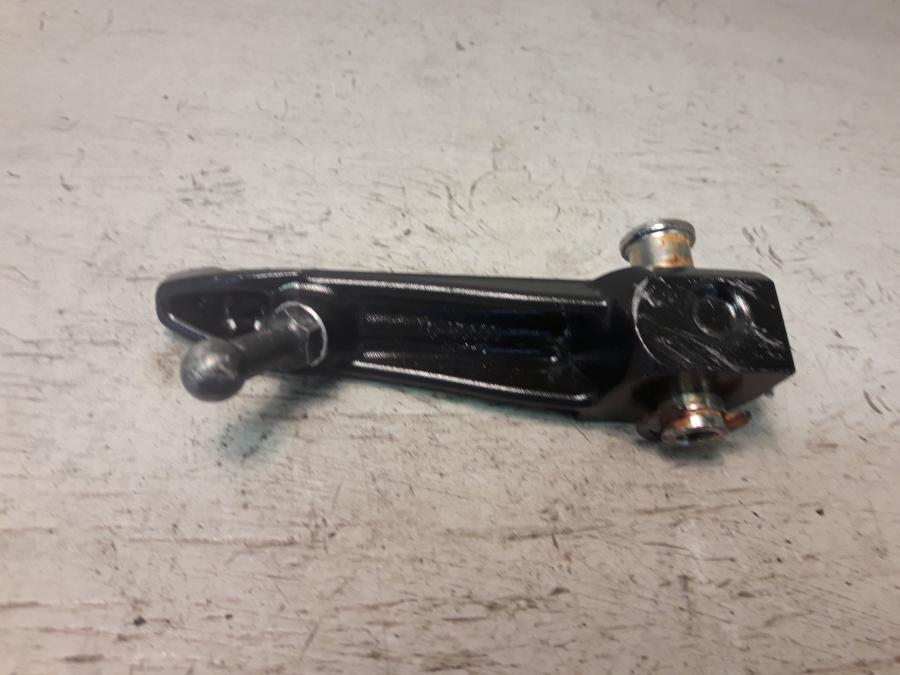 Baksidan på Fotpinne från en Kawasaki ZX-6R -2008 motorcykel.