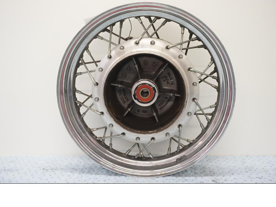 Baksidan pÄ FÀlg frÄn en Kawasaki EN 500 -1999 motorcykel.