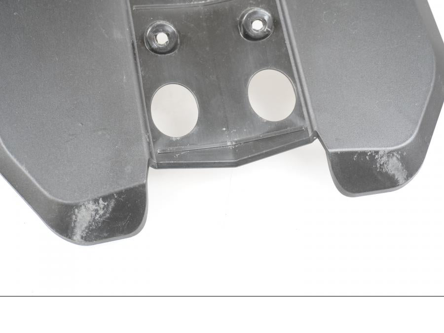 Snett uppifrån på Bakskärm från en KTM 790 Duke -2018 motorcykel.