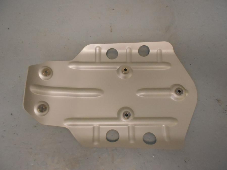 Baksidan på Hasplåt från en BMW R 1200 GS -2014 motorcykel.