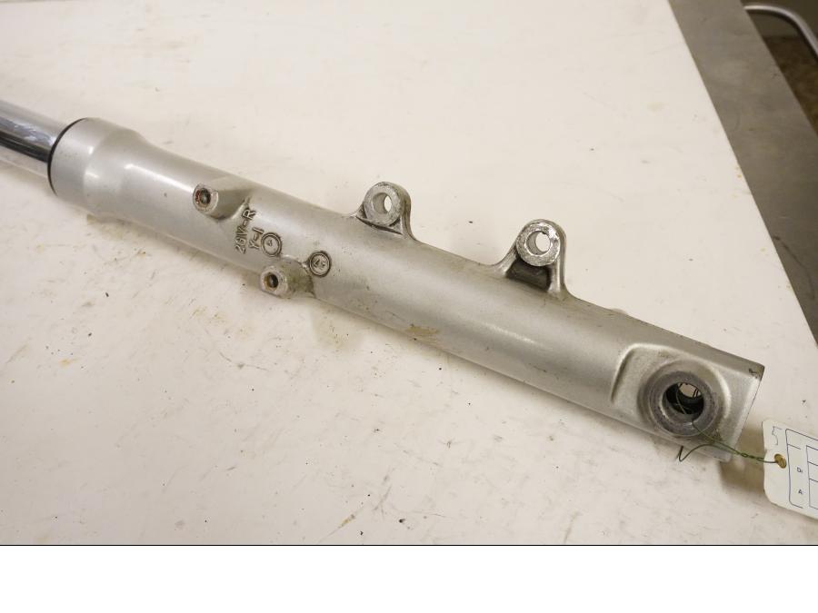 Snett uppifrån på Gaffelben från en Yamaha XV 535 -1988 motorcykel.