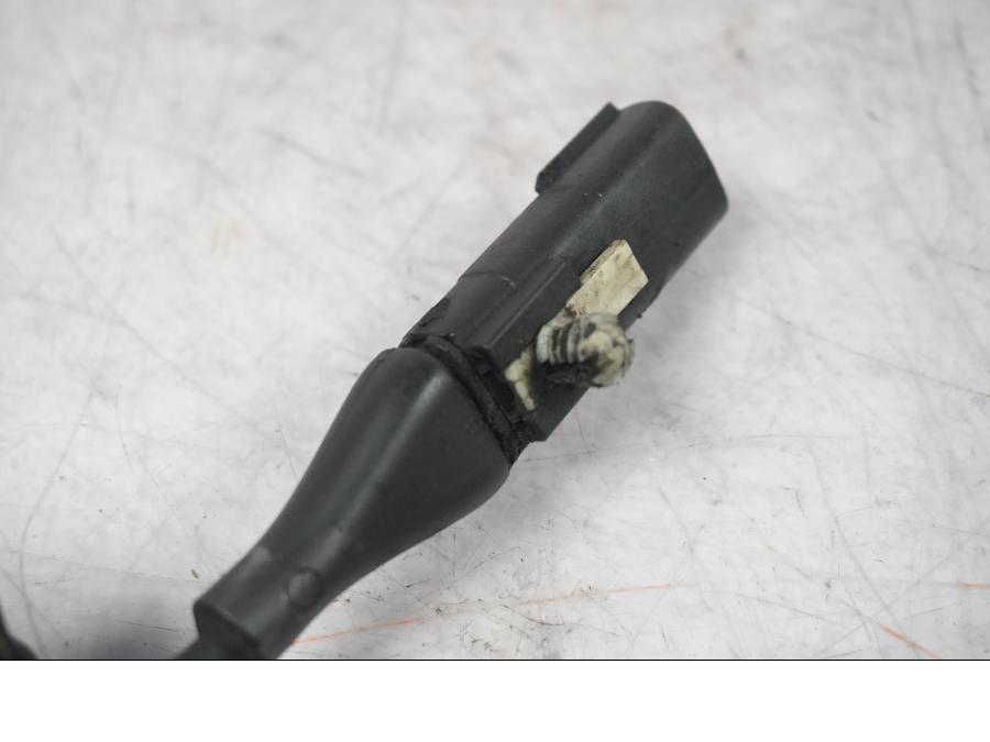 Snett nerifrån på Sidostödsbrytare från en H-D Touring Street Glide FLHX -2009 motorcykel.