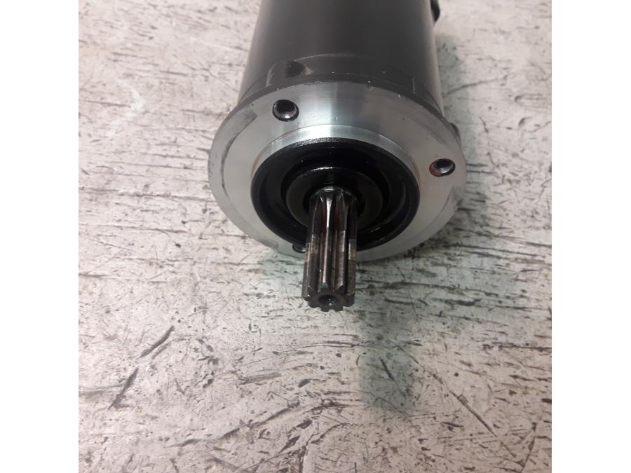 Baksidan på Startmotor från en Ducati 848 -2010 motorcykel.