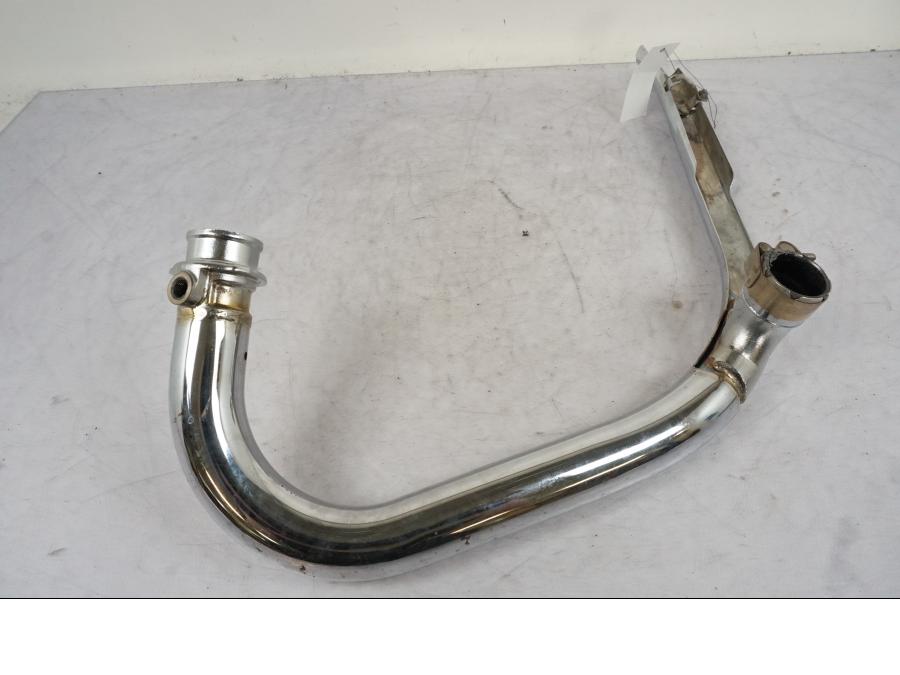 Vänster sida på Grenrör från en Triumph Bonneville T120 -2021 motorcykel.
