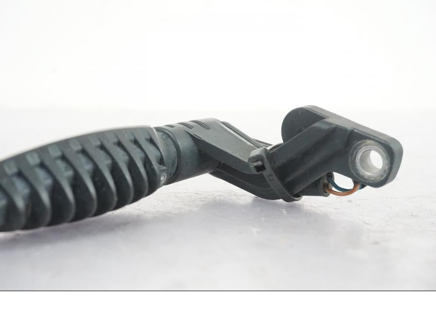 Snett uppifrån på Blinkers LED från en BMW R 1200 GSA -2012 motorcykel.