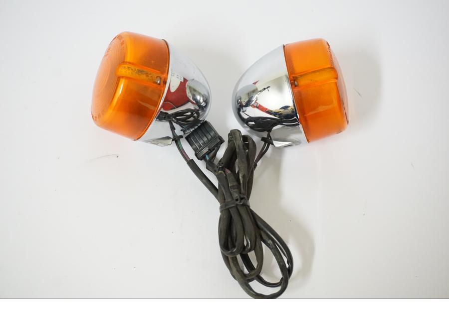 Baksidan på Blinkers från en H-D Sportster 1000 "Ironhead" XLX -1999 motorcykel.