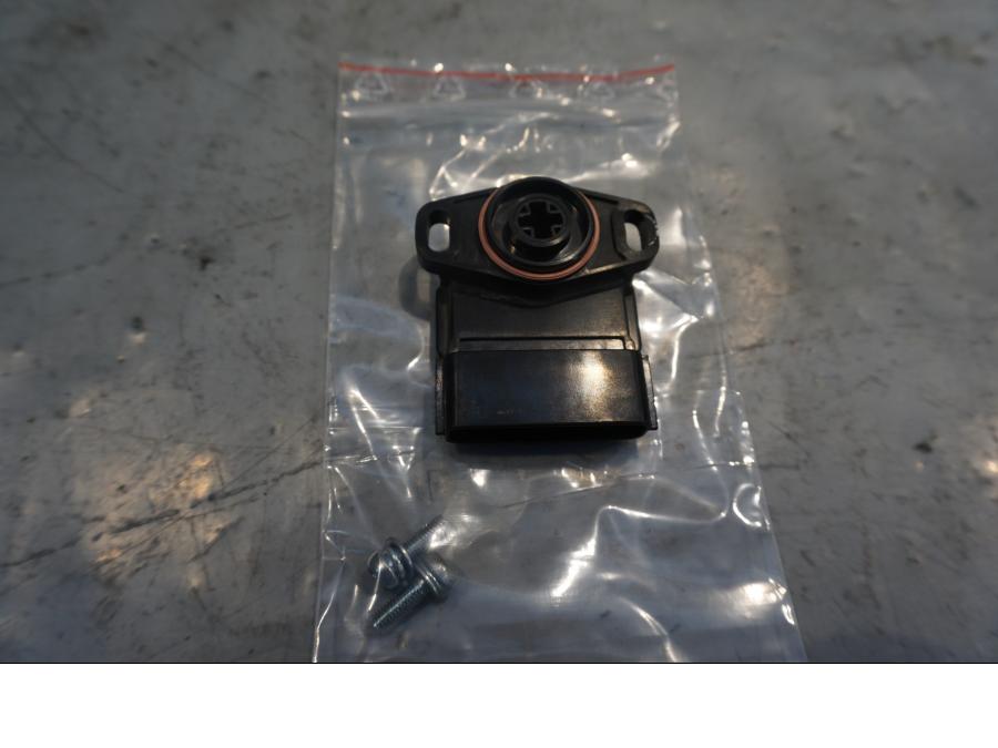 Baksidan på TPS från en Ducati Diavel -2015 motorcykel.