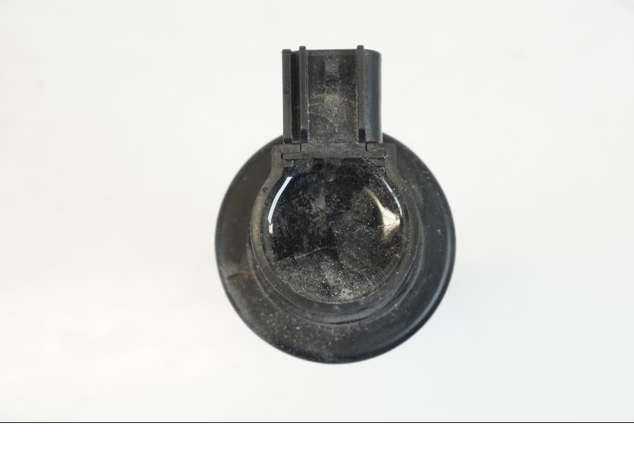 Snett uppifrån på Tändspole från en Triumph Speed Triple -2021 motorcykel.