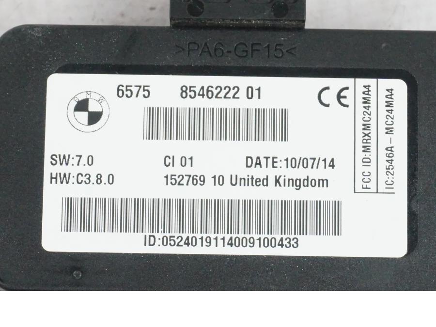 Extrabild2 på RDC Styrenhet från en BMW K 1600 GTL -2015 motorcykel.