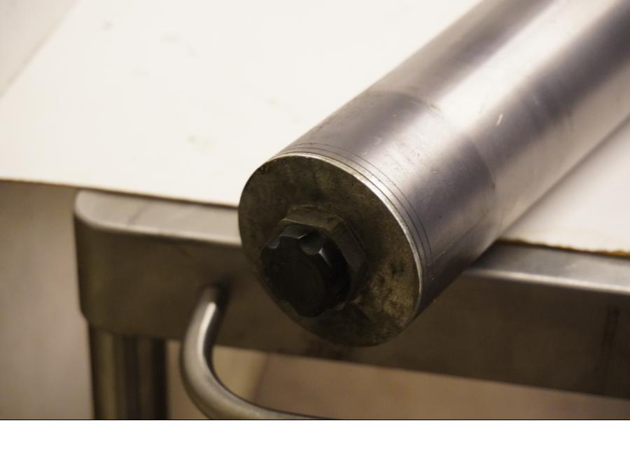 Snett uppifrån på Gaffelben från en KTM 625 SMC -2005 motorcykel.