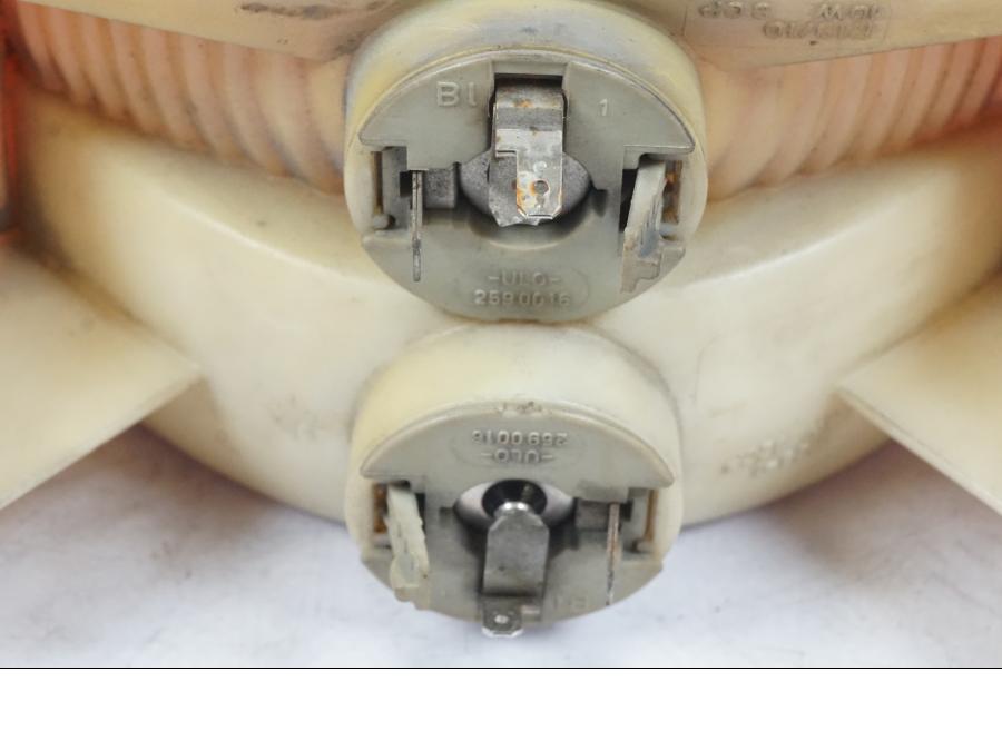 Snett uppifrån på Baklampa från en BMW K 1100 LT -1999 motorcykel.