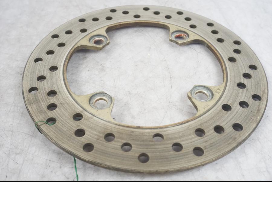 Vänster sida på Bromsskiva från en Kawasaki ZX-6R -2002 motorcykel.
