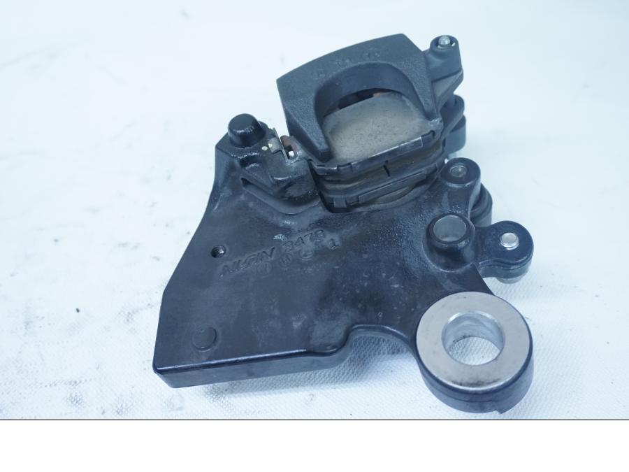 Snett uppifrån på Bromsok från en Kawasaki Ninja 650 -2018 motorcykel.