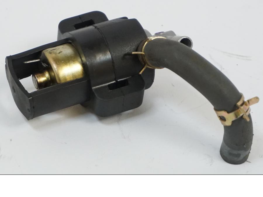 Snett uppifrån på Second Air från en Kawasaki VN 1500 -2002 motorcykel.