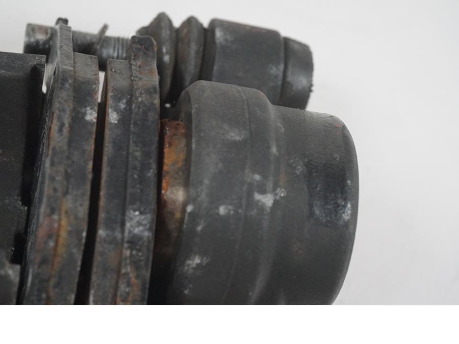 Snett uppifrån på Bromsok från en Yamaha YZF-R 125 -2017 motorcykel.