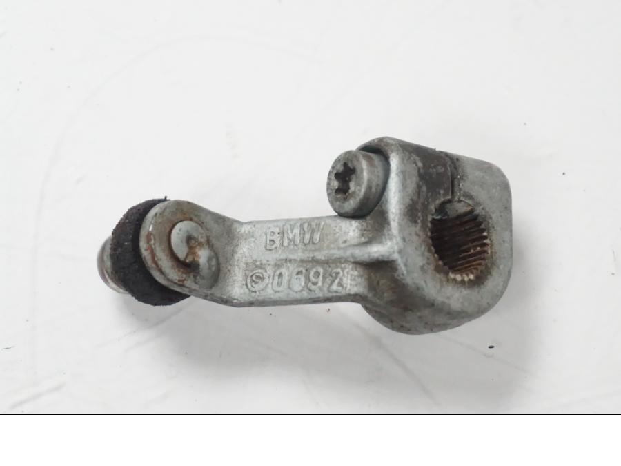 Snett uppifrån på Växelarm från en BMW F 650 CS -2002 motorcykel.