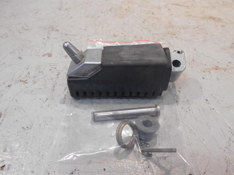 Baksidan på Fotpinne från en BMW K 1600 -2015 motorcykel.