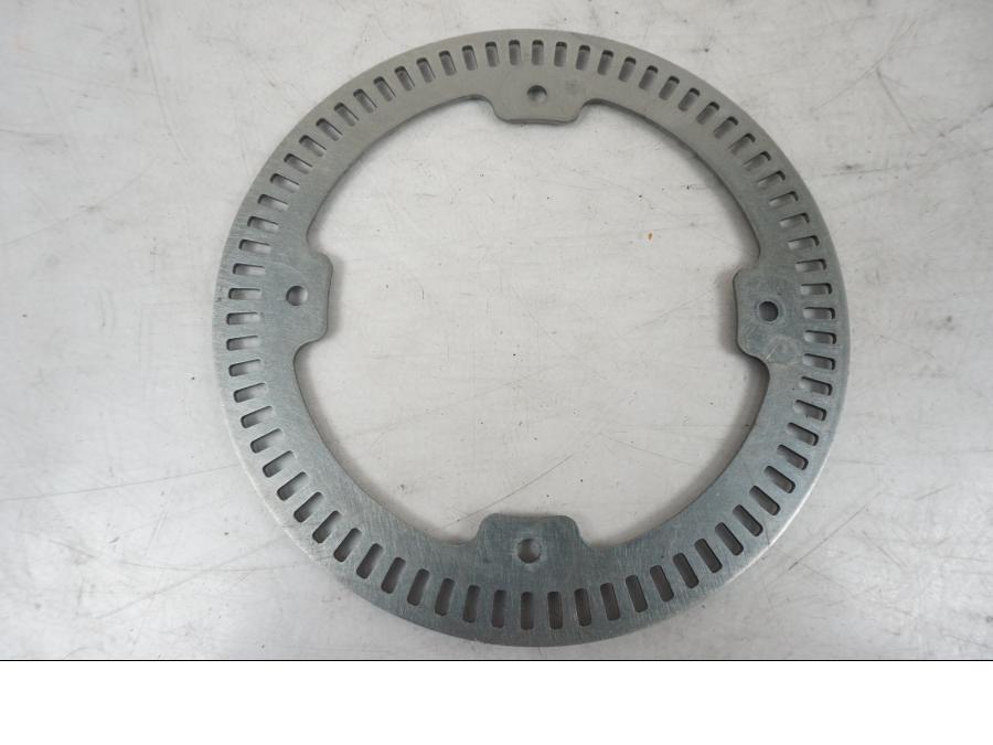 Baksidan på ABS krans från en Triumph Bonneville T120 -2021 motorcykel.