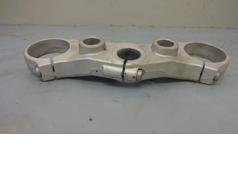 Vänster sida på Gaffelkrona från en KTM 990 Super Duke -2009 motorcykel.