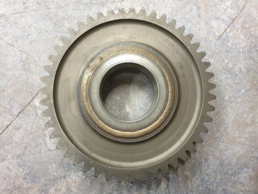 Baksidan på Startkoppling från en Honda CBR 900 RR -1996 motorcykel.