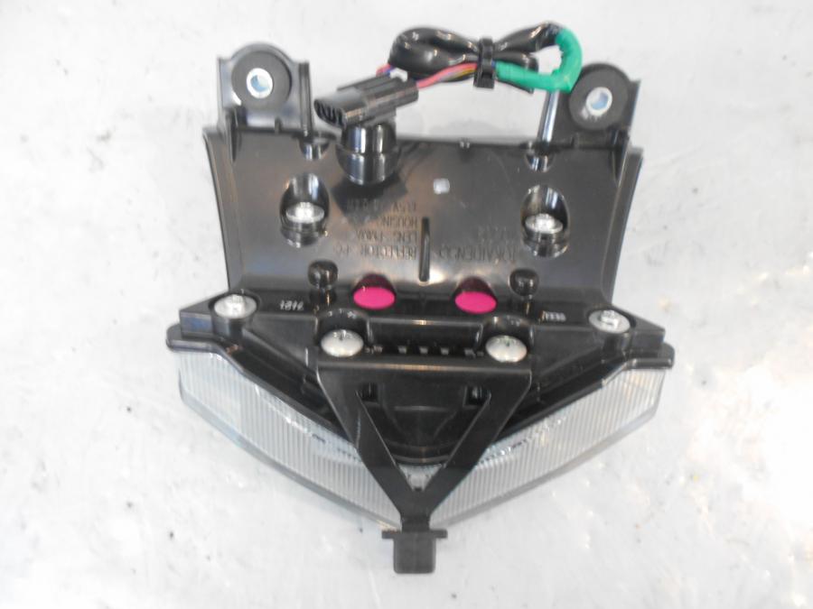 Baksidan på Baklampa från en Kawasaki Z 900 -2018 motorcykel.