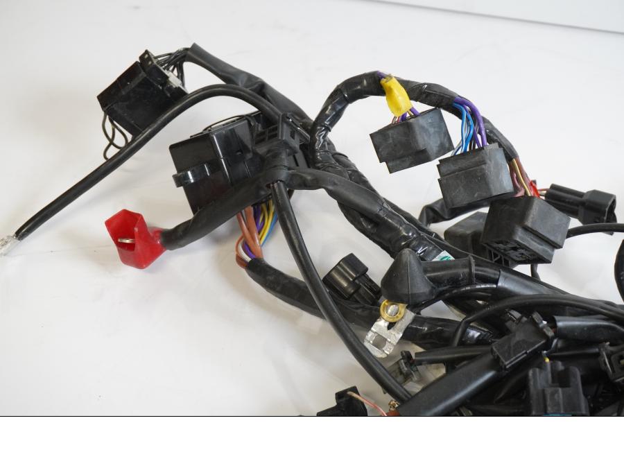 Vänster sida på Kabelstam från en Triumph Speed Triple -2009 motorcykel.