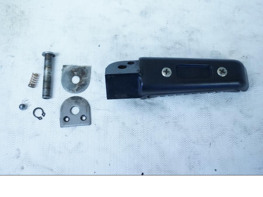 Baksidan på Fotpinne från en Ducati 750 SS -1995 motorcykel.